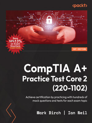 cover image of CompTIA A+ Practice Test Core 2 (220-1102)